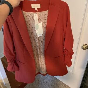 Burnt orange blazer